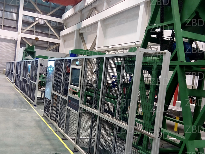 内高压管智能化生产线（机器人搬运方向）