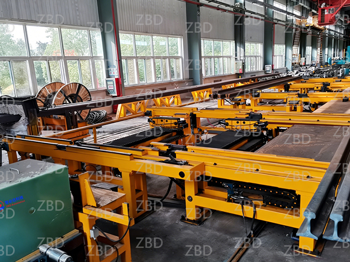 高速铁路钢轨道岔自动热处理生产线；（自动热处理方向）